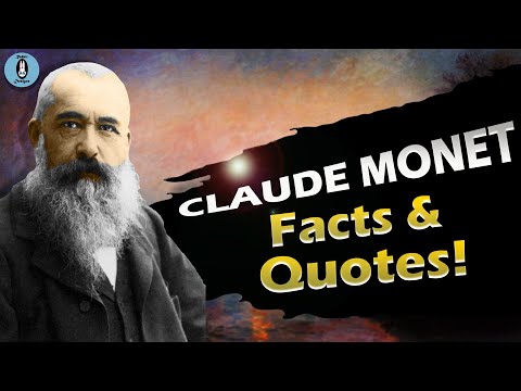 Claude Monet! Fun Facts and Quotes for kids! Learn more about this Famous Artist!