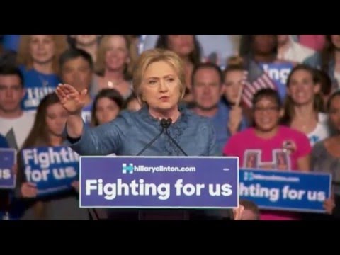 Seger för Hillary Clinton och Donald Trump i natt