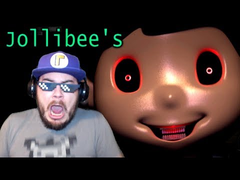 JOLLY AND HIS FRIENDS ARE BACK TO SCARE ME!! | FNAF Jollibee's (Part 1)