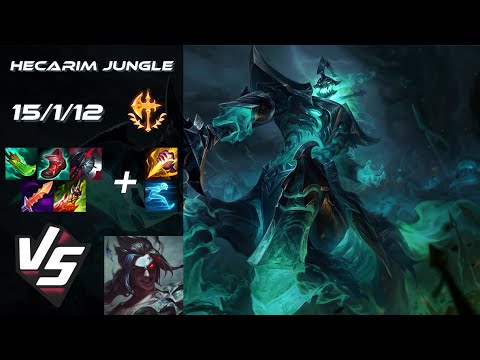 JUNGLE Hecarim vs Kayn - NA Grandmaster Patch 14.5.1