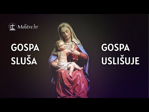Večernja molitva Gospi - Polako pada noć draga Majčice... - Molitve.hr