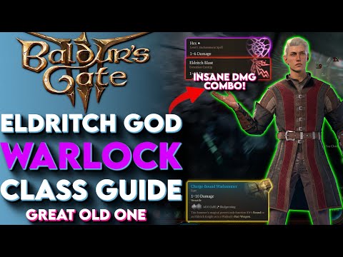 INSANE COMBO! Warlock Class Guide For Baldur's Gate 3! - (Baldurs Gate 3 Warlock Build Guide)