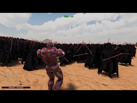 Iron Man VS Darth Vader Army UEBS 2 l Ultimate Epic Battle Simulator 2