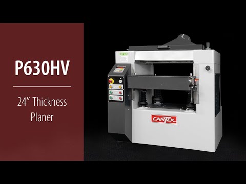 CANTEK AMERICA P630HV Woodworking Planers | Professional Machinery Group South (1)