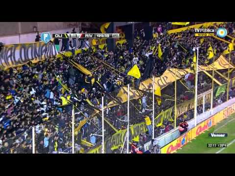Gol de Lugüercio. Olimpo 1 - River 1 | Torneo Final 2014 - Fecha 16