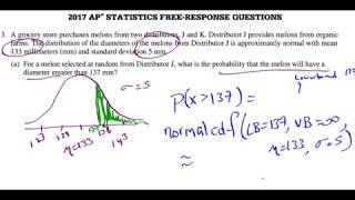 AP STATS 2017 FRQ #3 Walkthrough Probability Tree Diagram