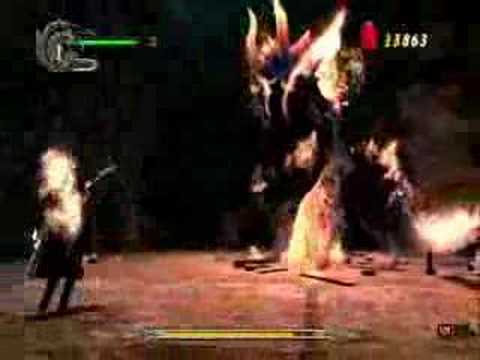 Devil May Cry 4 - Nero vs. Berial Round 1