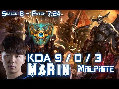 MaRin MALPHITE vs JAYCE Top - Patch 7.24 KR Ranked