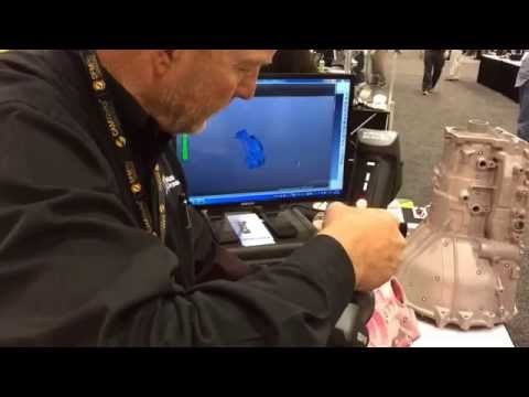 Creaform HandyScan 700 3D Scanner Demonstration during SolidWorks World #SWW15