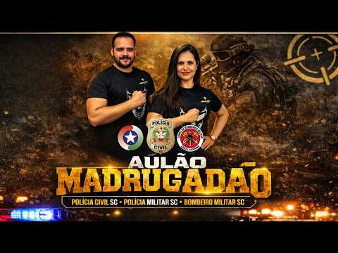 MADRUGADÃO | - PCSC - PMSC - CBMSC | QUESTÕES IDECAN