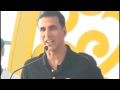 Akshay Kumar Raising Shivaji Maharaj Ki Jay Slogans