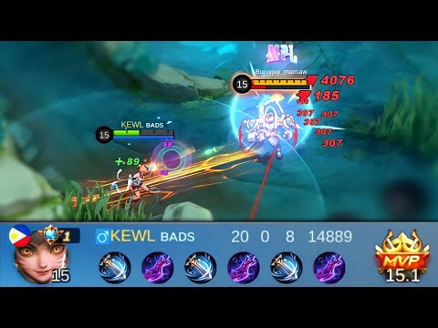 Wanwan Users, You Must Try Insane Attack Speed Build! | Mlbb