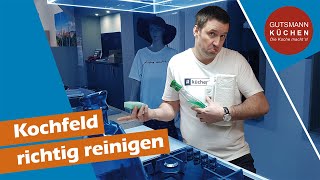 KOCHFELDER richtig REINIGEN! Tipps für Induktions-, Ceran- & Gaskochfelder