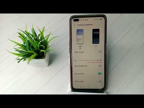 how to change screen timeout in realme x50 pro mobile