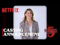 Video di Stranger Things 5 Casting Announcement | Netflix