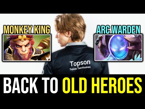 Topson back to his OLD Heroes - Aggressive Mode ON DOTA 2