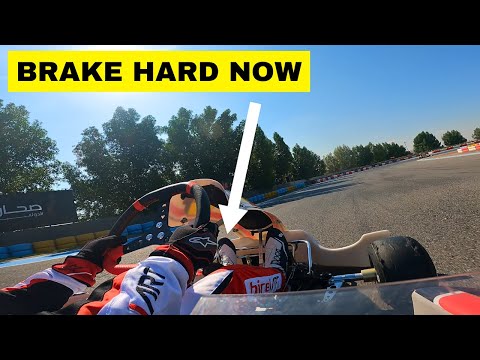 How to TRAIL BRAKE in Karting (tips for beginners)