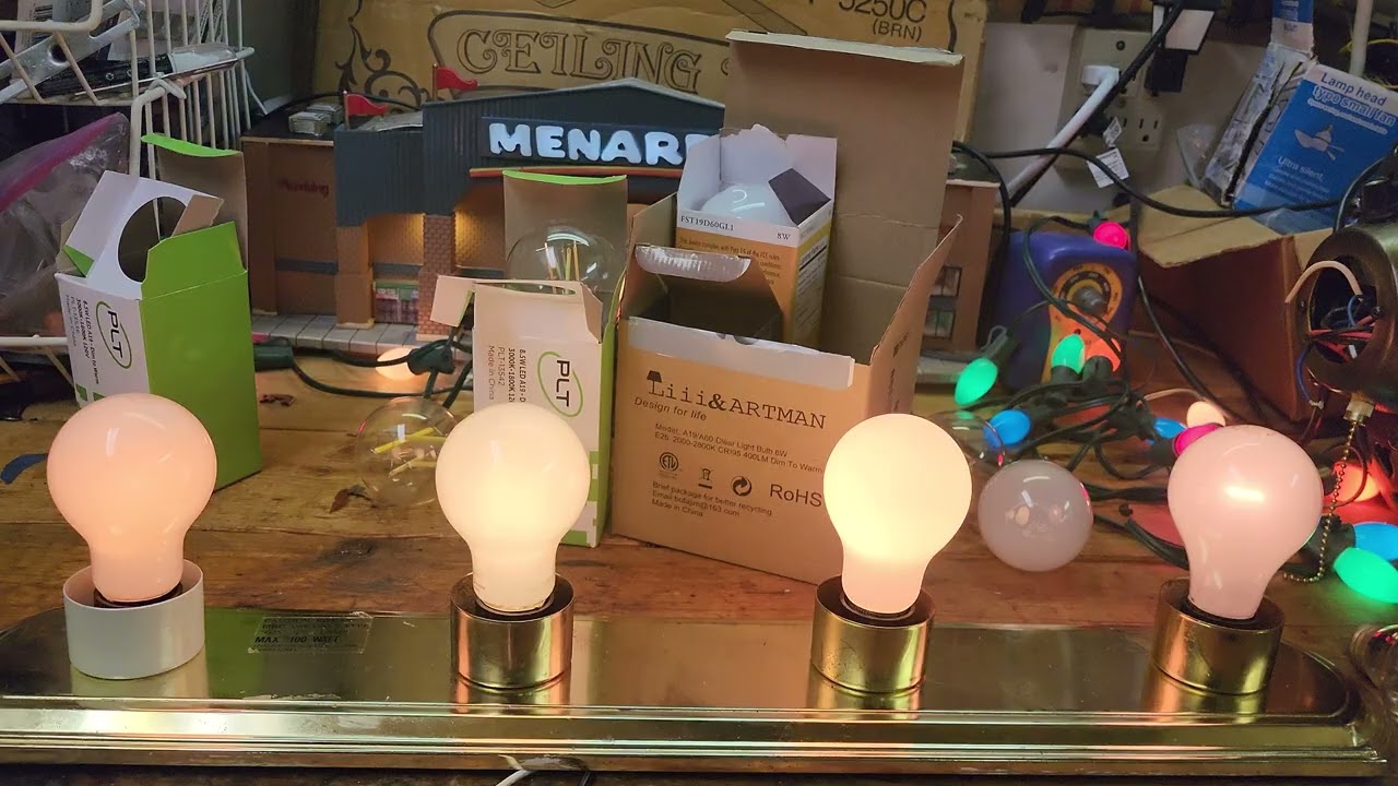 From The Workbench: NEW Dim To Warm LED Light Bulbs from PLT