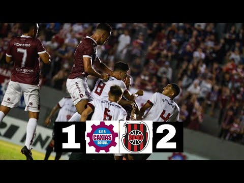 CAXIAS 1X2 BRASIL - Grená tropeça pela segunda vez seguida jogando em casa...