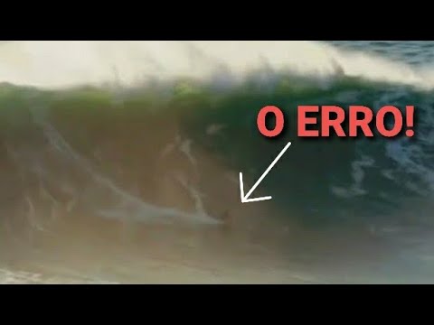 ESPORTE ESPETACULAR shows THE MISTAKE made by MÁRCIO FREIRE who DIED in NAZARÉ!