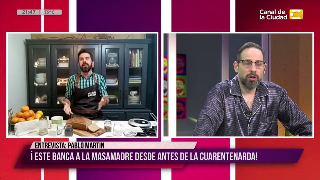 El Chef Pablo Martín nos explica con preparar Pan con Masa Madre en Para Alquilar Balcones