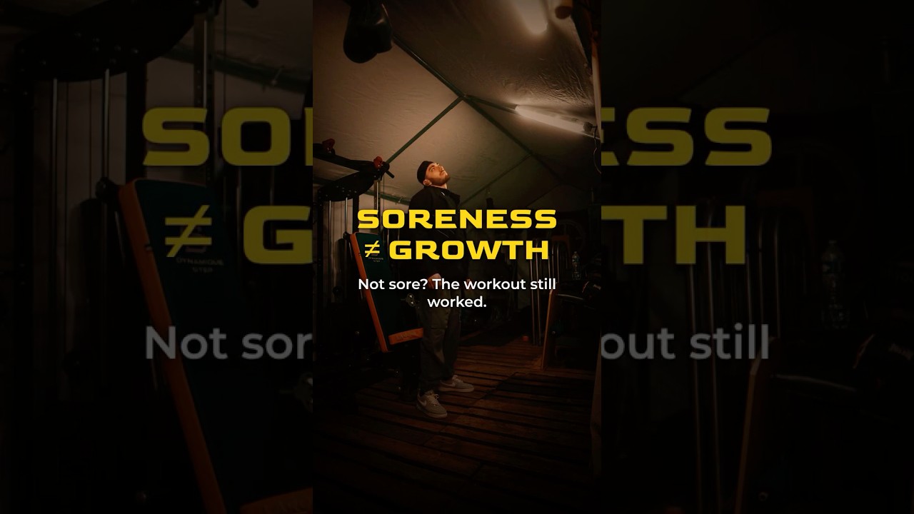 Does Soreness Mean Muscle Growth? Why DOMS Is Not a Progress Indicator | Video Guide
