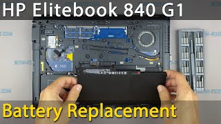 HP Elitebook 840 G1 Battery Replacement
