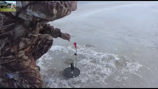 Зимняя рыбалка на реке сосьва