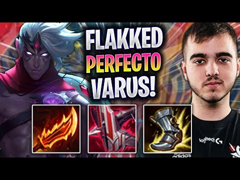 FLAKKED PARTIDA PERFECTA CON VARUS! - HRTS Flakked Juega Varus ADC vs Kalista! | Season 2023
