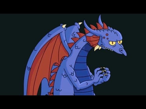 Burns Dragon, uno de mis personajes favoritos.