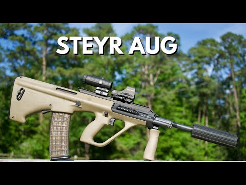 Steyr AUG Rifle Review VS AR15
