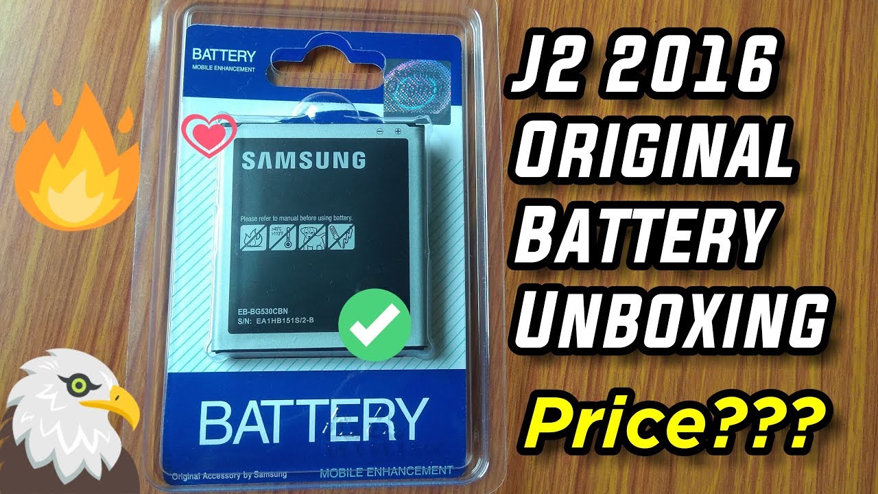 Samsung Galaxy J2 2016 Original Battery Unboxing🔥🔥