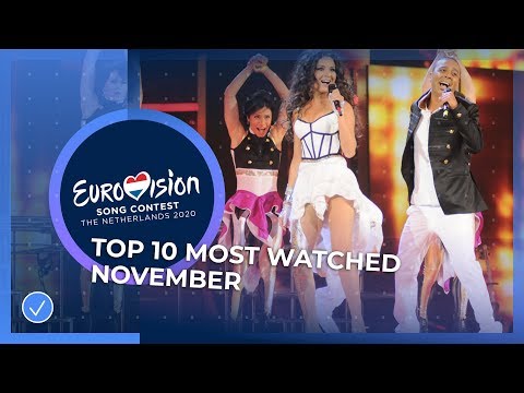 TOP 10: Most watched in November - Eurovision Song Contest
