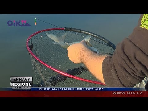Lanškroun: Rybáři předvedli své umění s pruty a navijáky