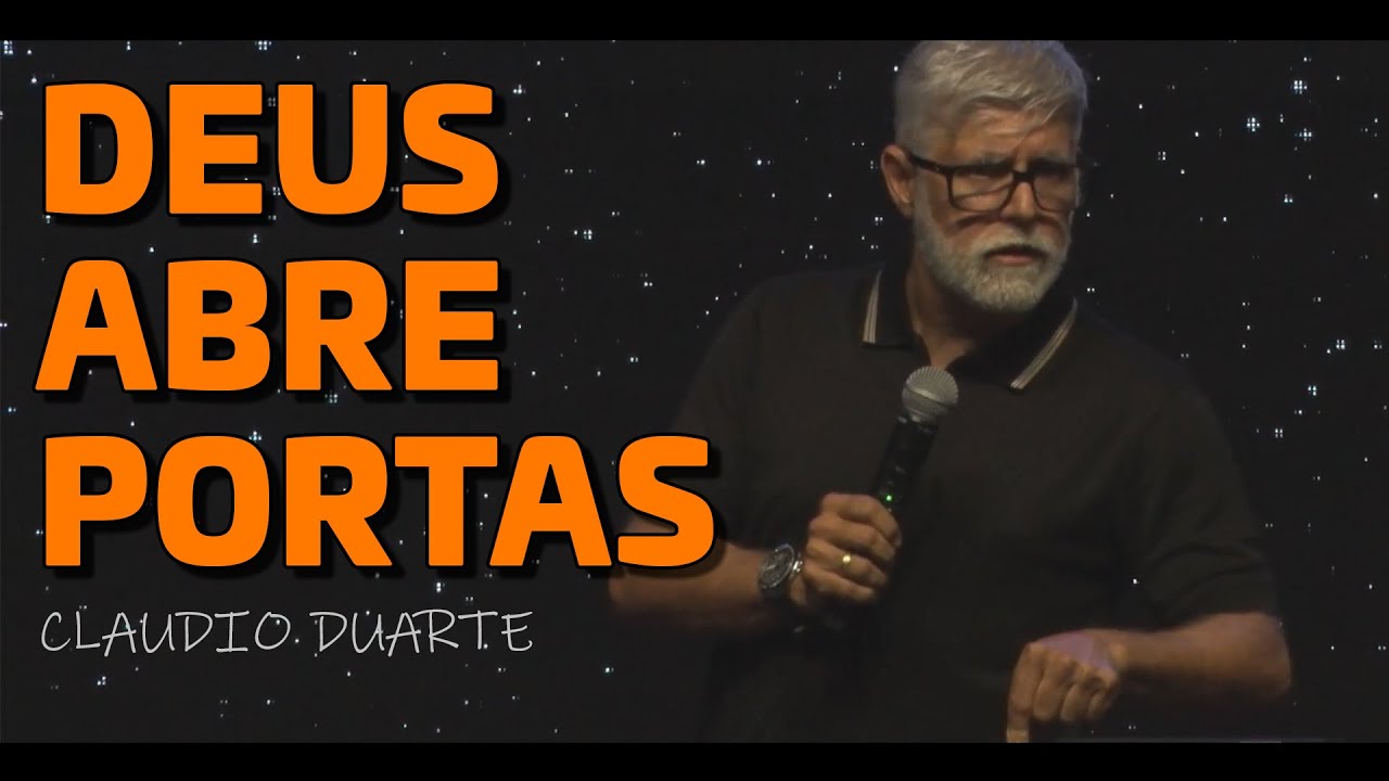 Você só prospera quando coloca Deus à frente   Claudio Duarte