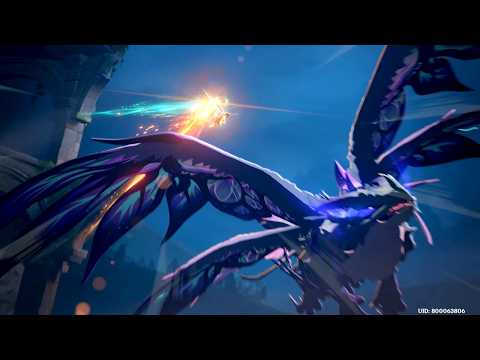 Genshin Impact  6.4 Main Event Cutscene : Varka & Dvalin vs Devil Dvalin Ending Battle