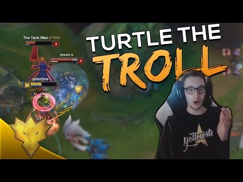 Bjergsen & WildTurtle - TURTLE THE TROLL - Preseason 7 Duo Queue Funny Moments