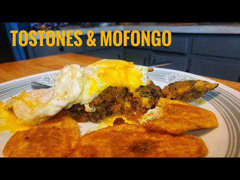 How to make Tostones & Mofongo