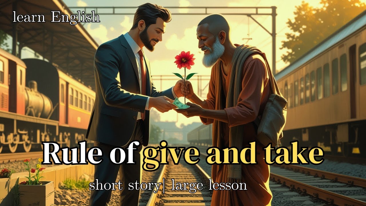 🌟 Rule of Give and Take | 🧙‍♂️ Story of the Beggar | 📘 Learn English