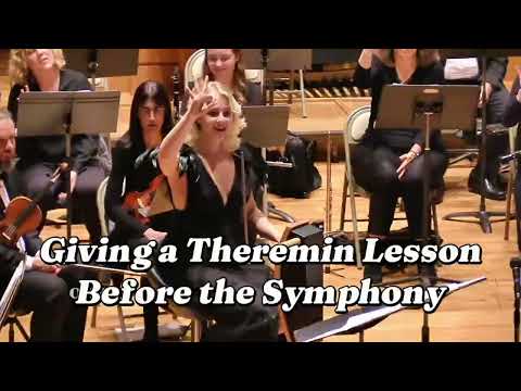 How to Play Theremin — a lesson for an entire audience