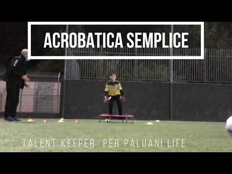 Acrobatica semplice allenamento portieri