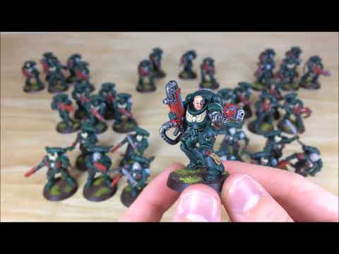 Dark Angels Army - Commission Update - Siege Studios