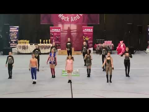 2022.04.24. Fireballs - Girls nagyformáció, Főnix SE, előtánc, Bp, Országos