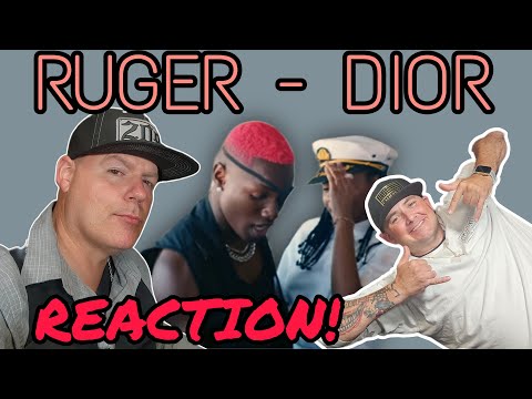 RUGER - DIOR (AFROBEAT REACTION) This song is on fire with 20M views!