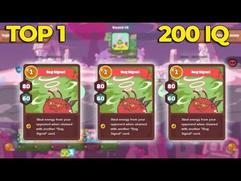 TOP RANK 3X BUG SIGNAL 200IQ GENIUS BUILD - AXIE INFINITY