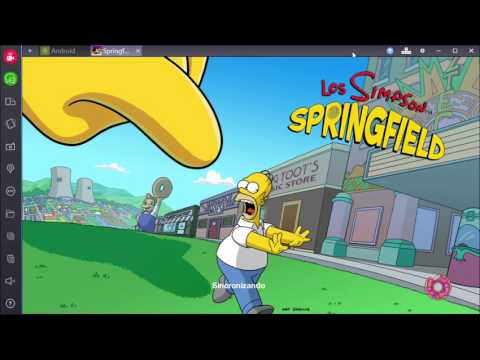 Los Simpson Springfield Android TEMP 2 - Let's play en Español #1