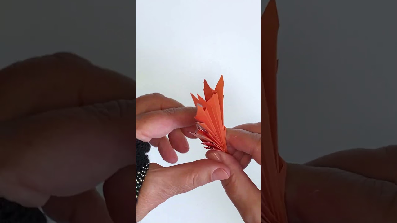 Beautiful Autumn Leaves - Simple Paper Crafts #shorts