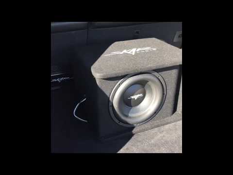 Skar SDR-12 Subwoofer 600 Watt Rms and RP800.1 Amp Review/Update