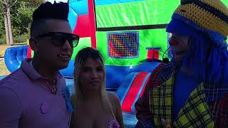 Muñequita Pompita y Payaso Pikorete en Cumpleaños de Jonathan en Tampa Fl Testimonio Review DONE