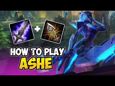How to Play ASHE ADC for Beginners | Ashe Guide Season 10 | League of Legends